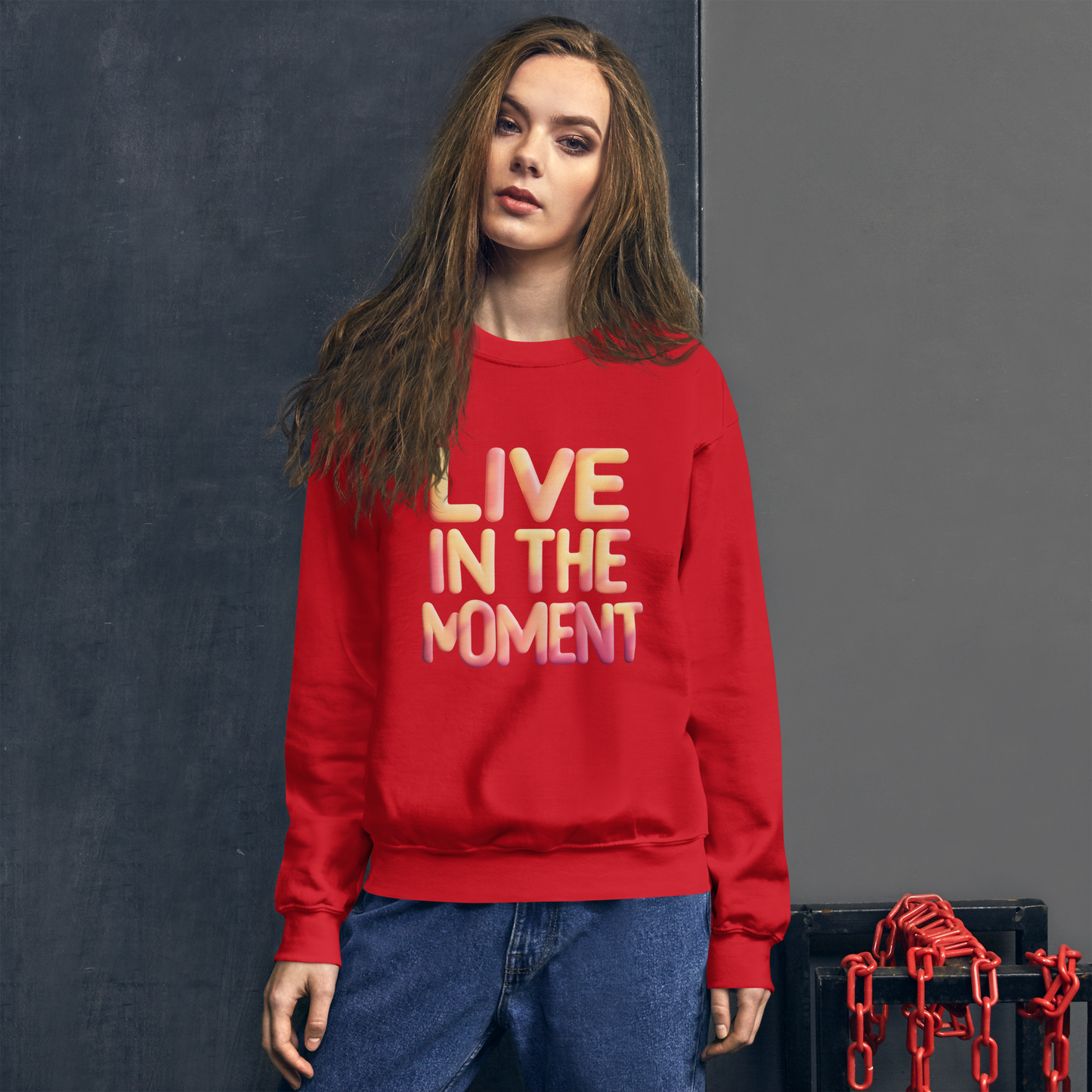 Unisex | Live In The Moment Sweatshirt