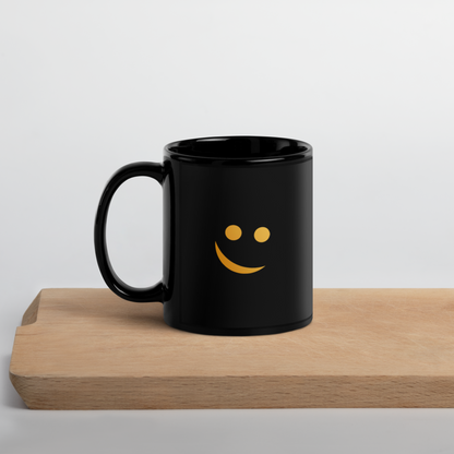 RS | Black Glossy Mug