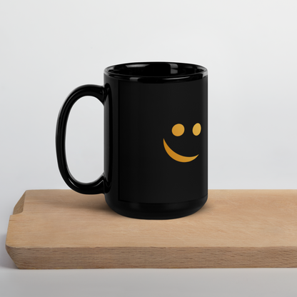 RS | Black Glossy Mug