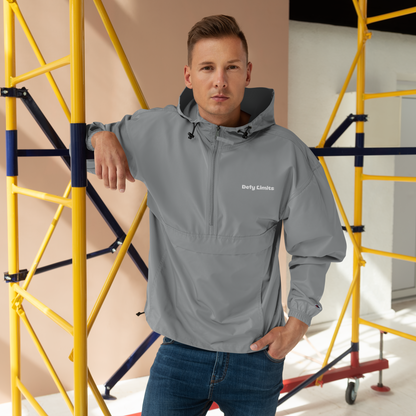 Unisex | Defy Limits - Embroidered Champion Packable Jacket