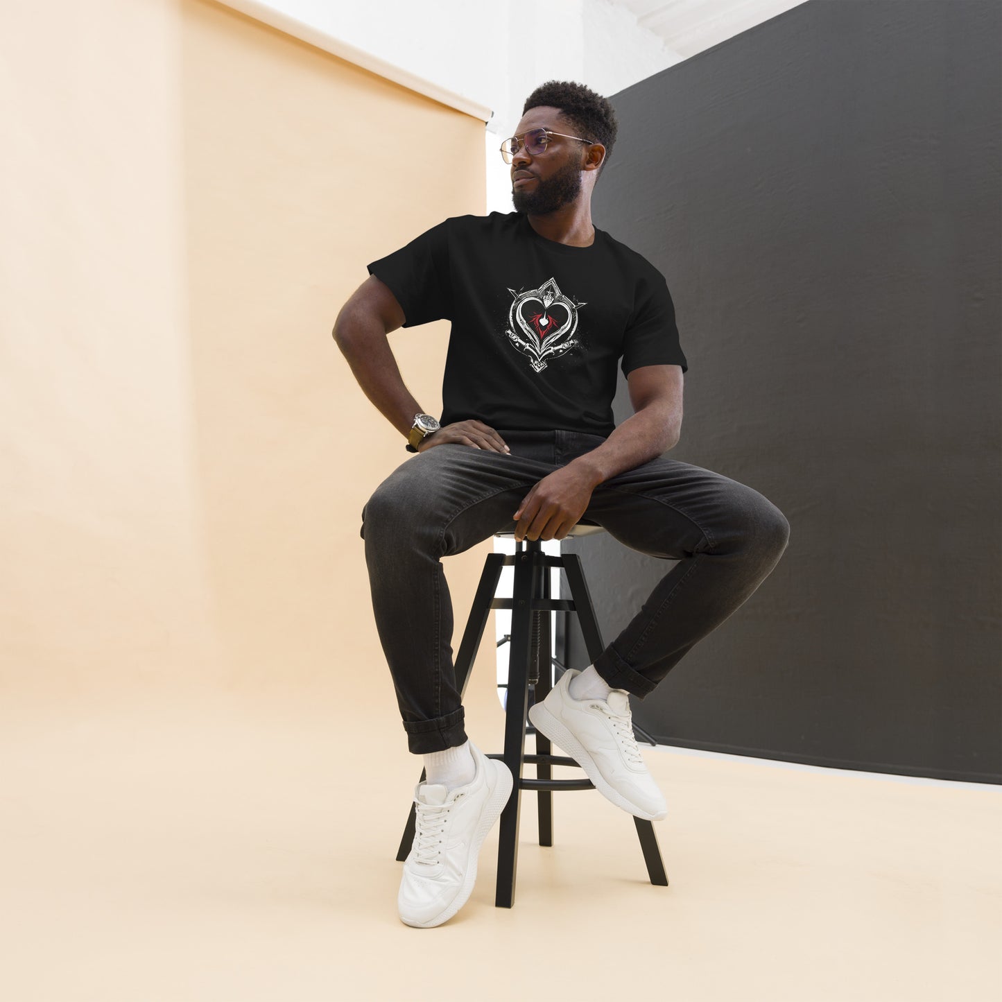 Men's | Black Heart Candle Classic Tee