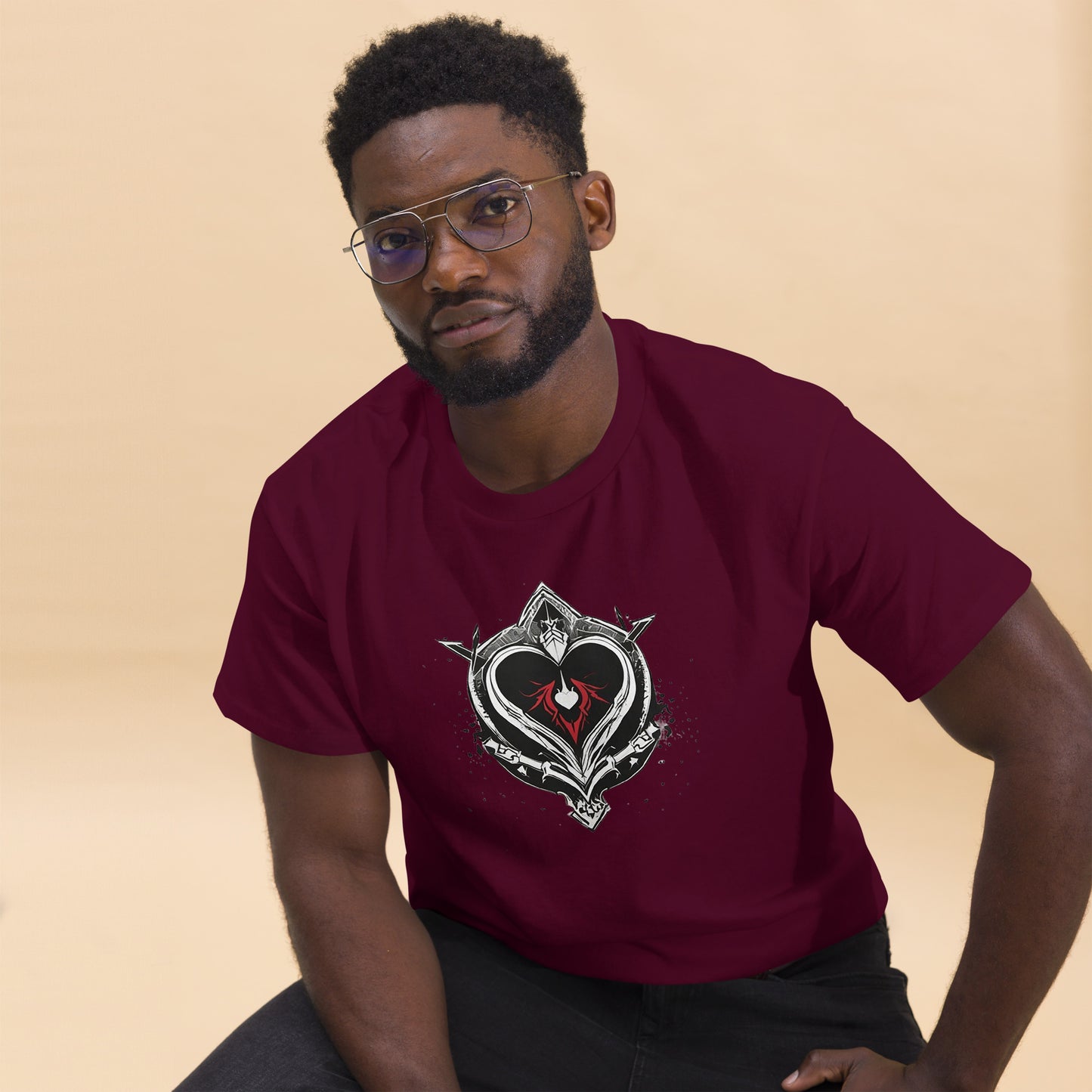 Men's | Black Heart Candle Classic Tee