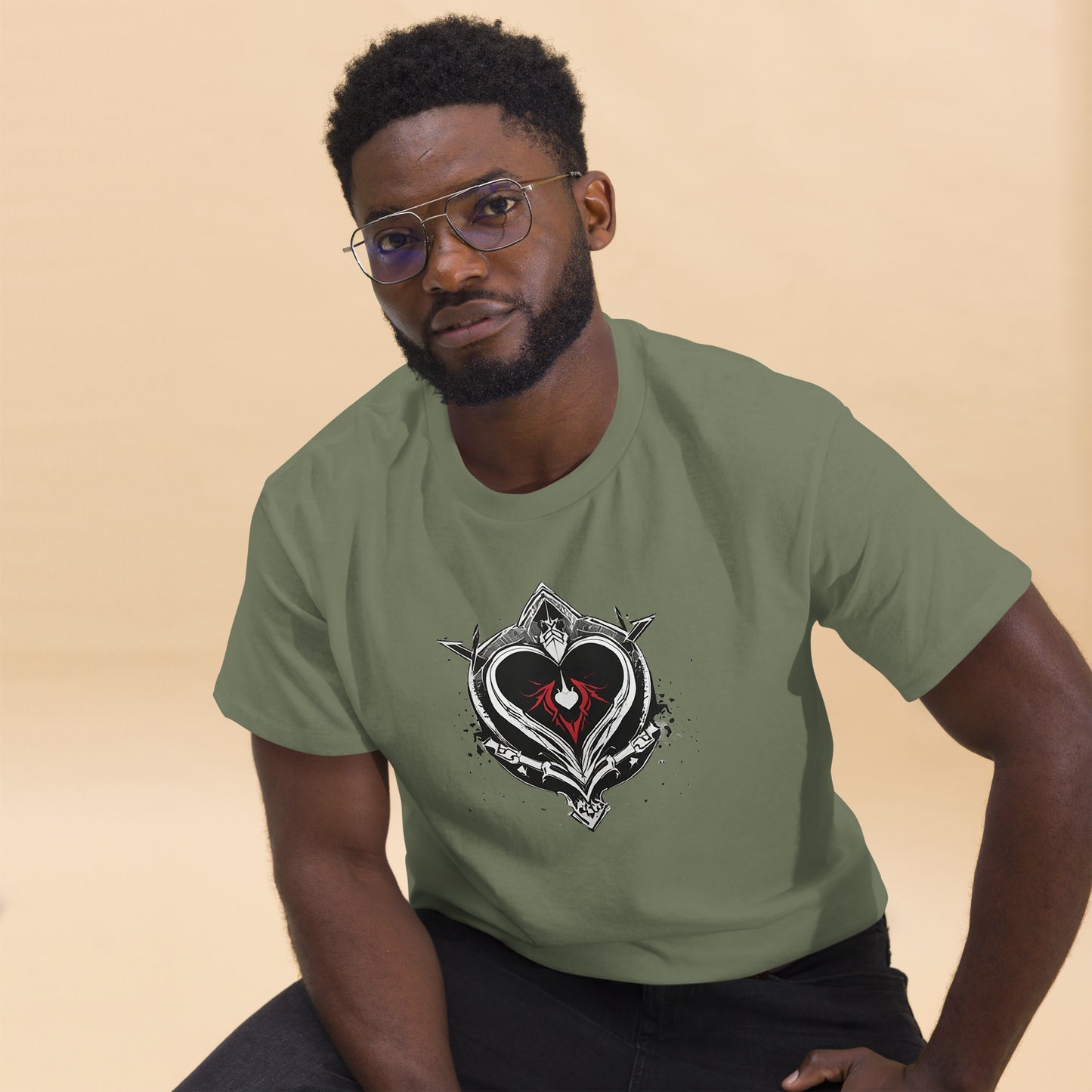 Men's | Black Heart Candle Classic Tee