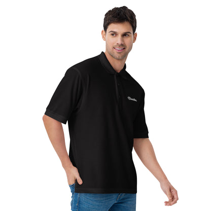 Breathe - Embroidered Men's Premium Polo Shirt