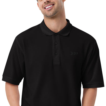 Embroidered Men's Premium Polo Shirt