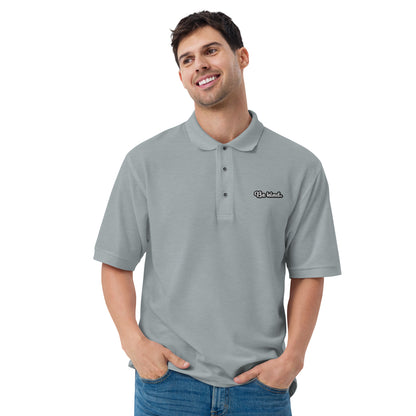 Be Kind - Embroidered Men's Premium Polo Shirt