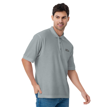 Calm - Embroidered Men's Premium Polo Shirt