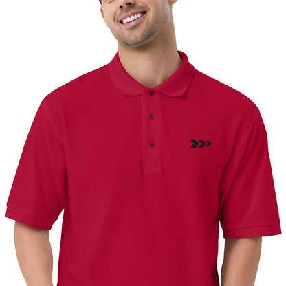 Embroidered Men's Premium Polo Shirt