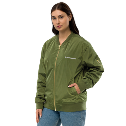 Unisex | Unstoppable - Premium Recycled Bomber Jacket
