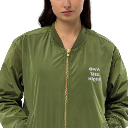 Unisex | Own The Night - Premium Recycled Bomber Jacket