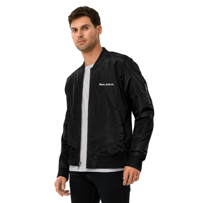 Unisex | Rise Above - Premium Recycled Bomber Jacket