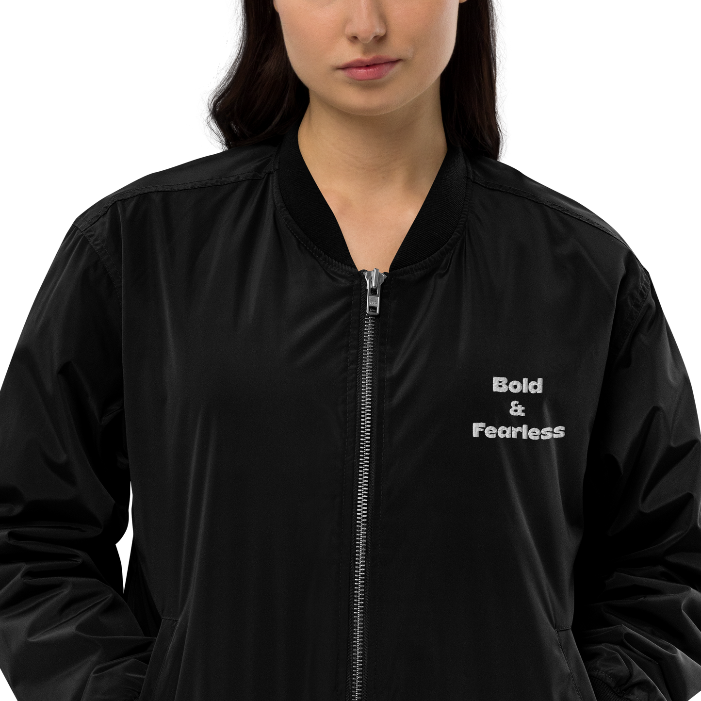 Unisex | Bold & Fearless - Premium Recycled Bomber Jacket