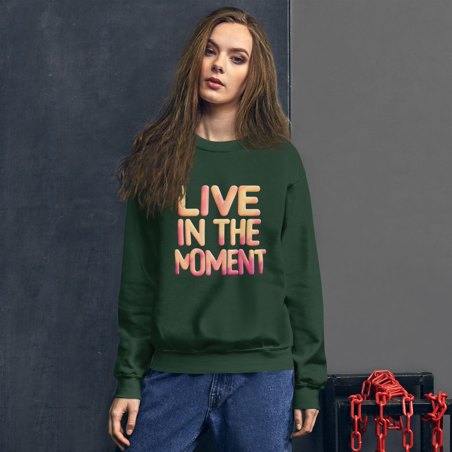 Unisex | Live In The Moment Sweatshirt