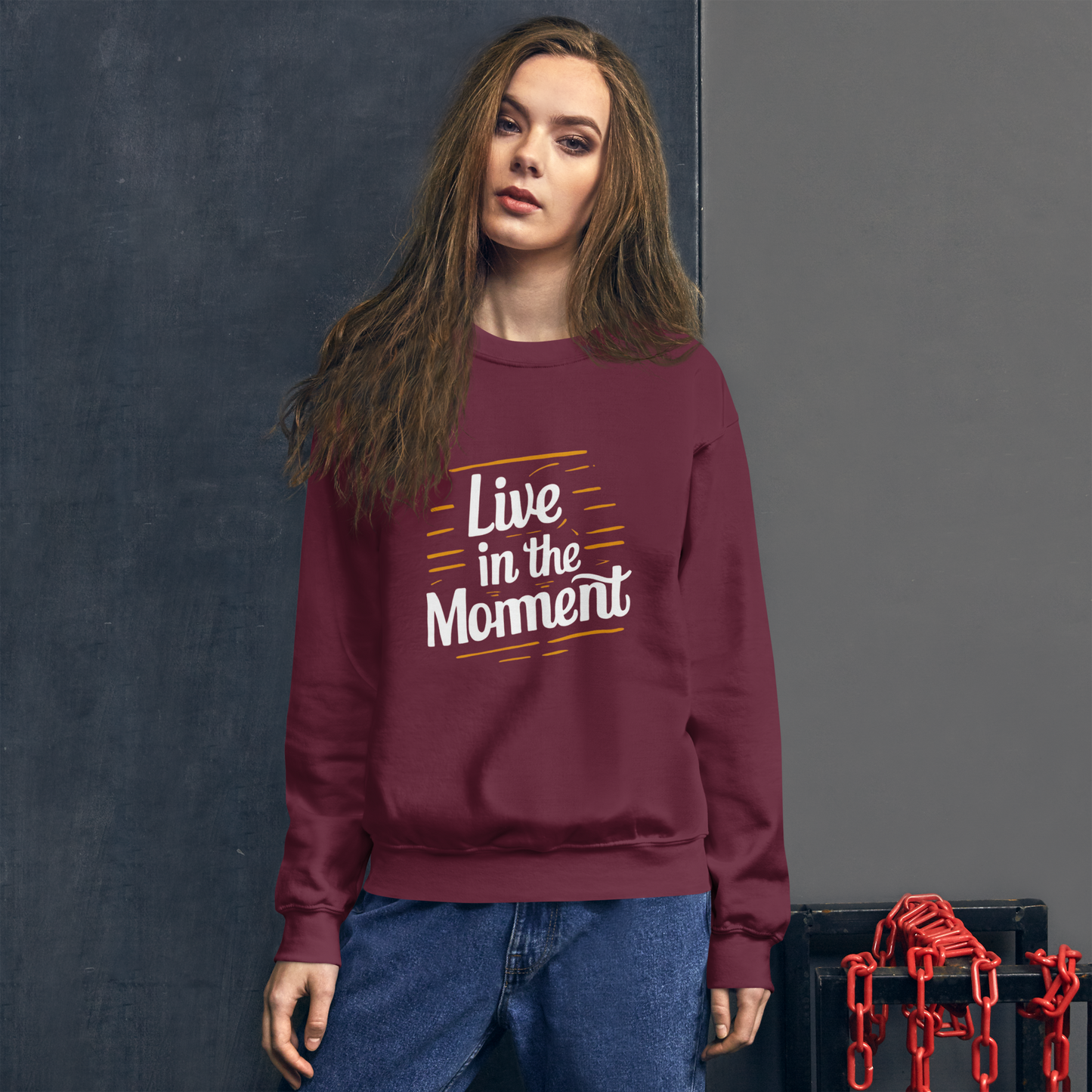 Unisex | Live In The Moment Sweatshirt