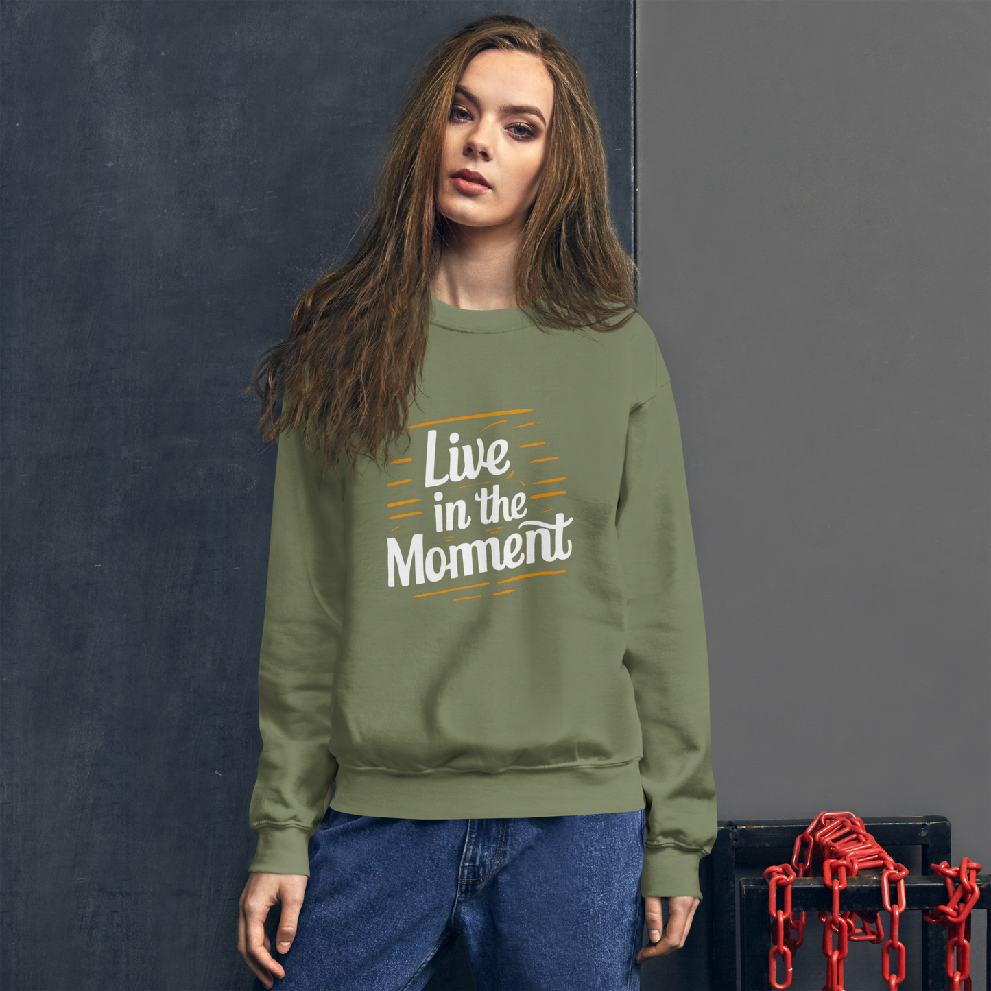Unisex | Live In The Moment Sweatshirt