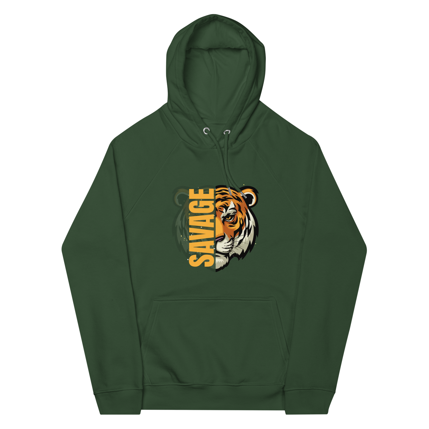 Unisex | Savage Tiger Raglan Hoodie