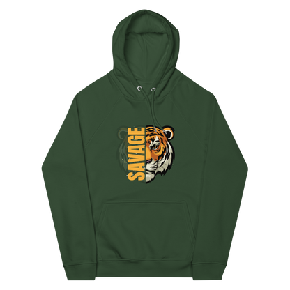 Unisex | Savage Tiger Raglan Hoodie