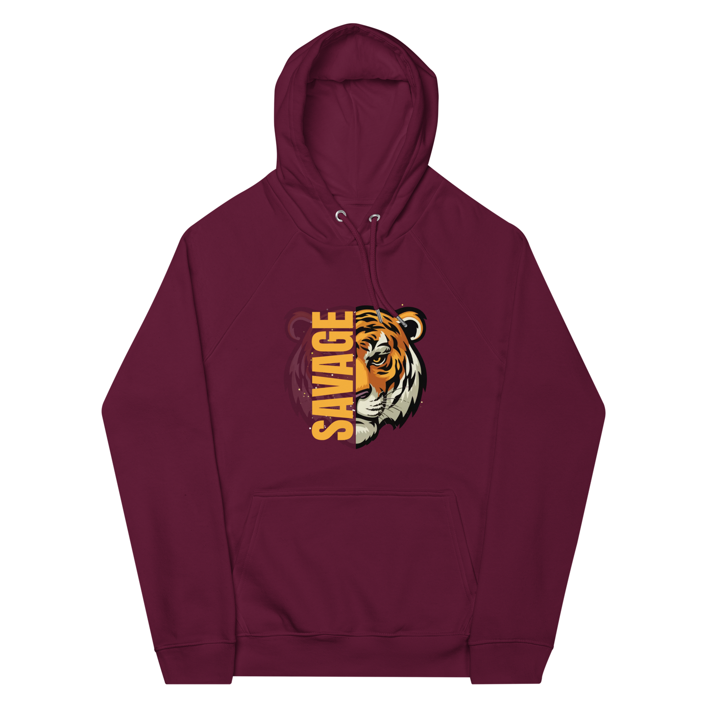 Unisex | Savage Tiger Raglan Hoodie