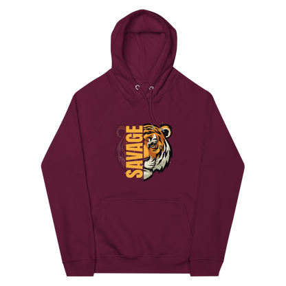 Unisex | Savage Tiger Raglan Hoodie