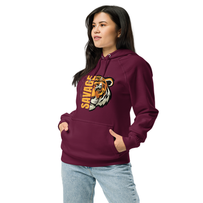 Unisex | Savage Tiger Raglan Hoodie
