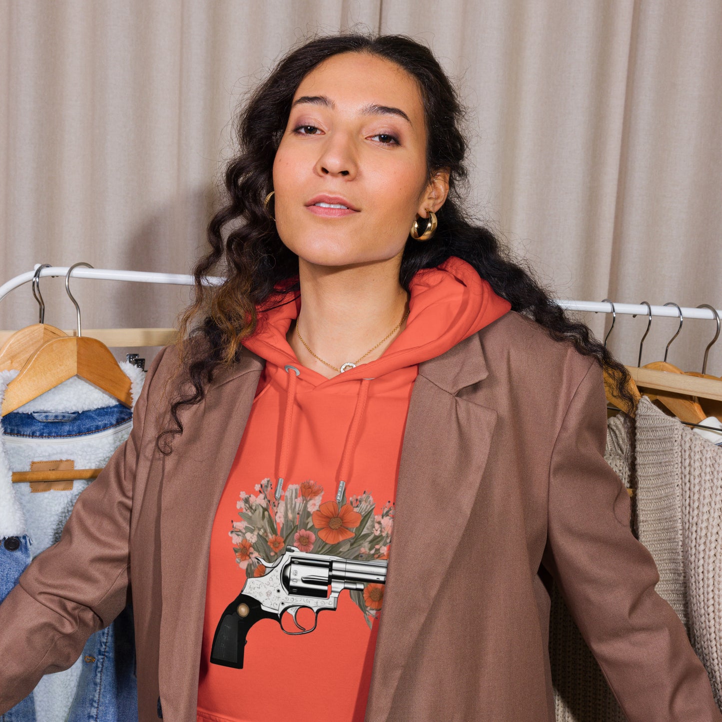 Unisex | Gun Flower Hoodie