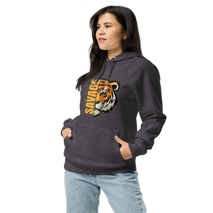Unisex | Savage Tiger Raglan Hoodie