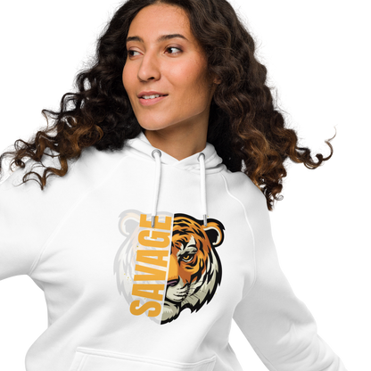 Unisex | Savage Tiger Raglan Hoodie