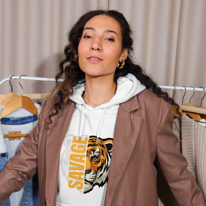 Unisex | Savage Tiger Raglan Hoodie