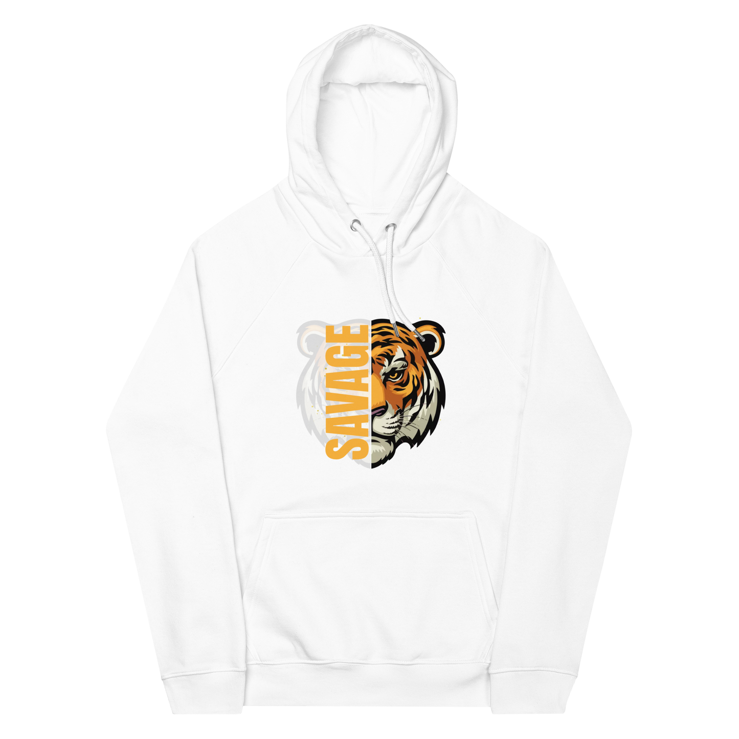 Unisex | Savage Tiger Raglan Hoodie