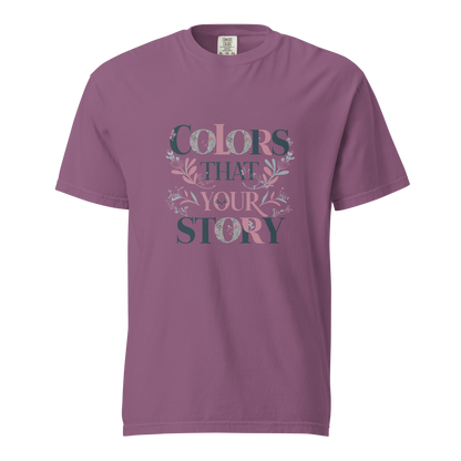 Unisex garment-dyed heavyweight t-shirt | Colors That Your Story