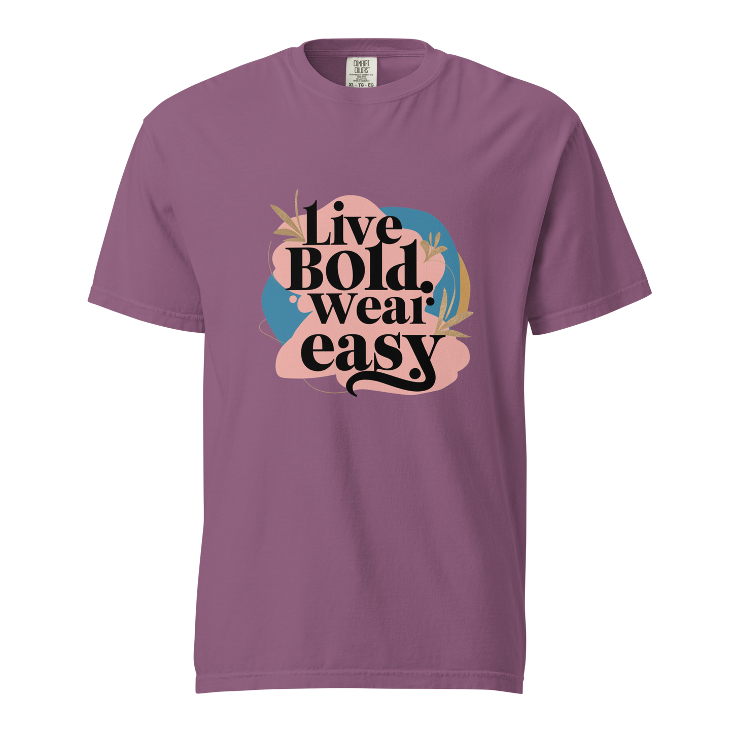 Unisex garment-dyed heavyweight t-shirt | Live Bold Wear Easy