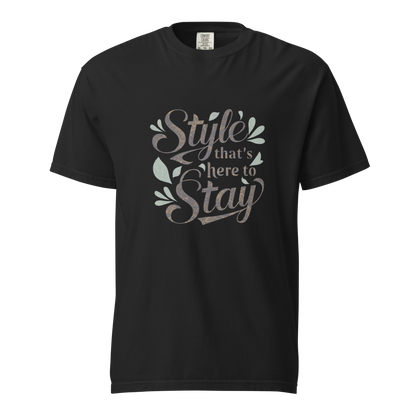Unisex garment-dyed heavyweight t-shirt | Style That's Here To Stay