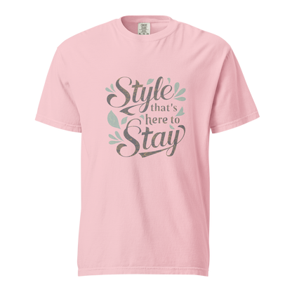 Unisex garment-dyed heavyweight t-shirt | Style That's Here To Stay