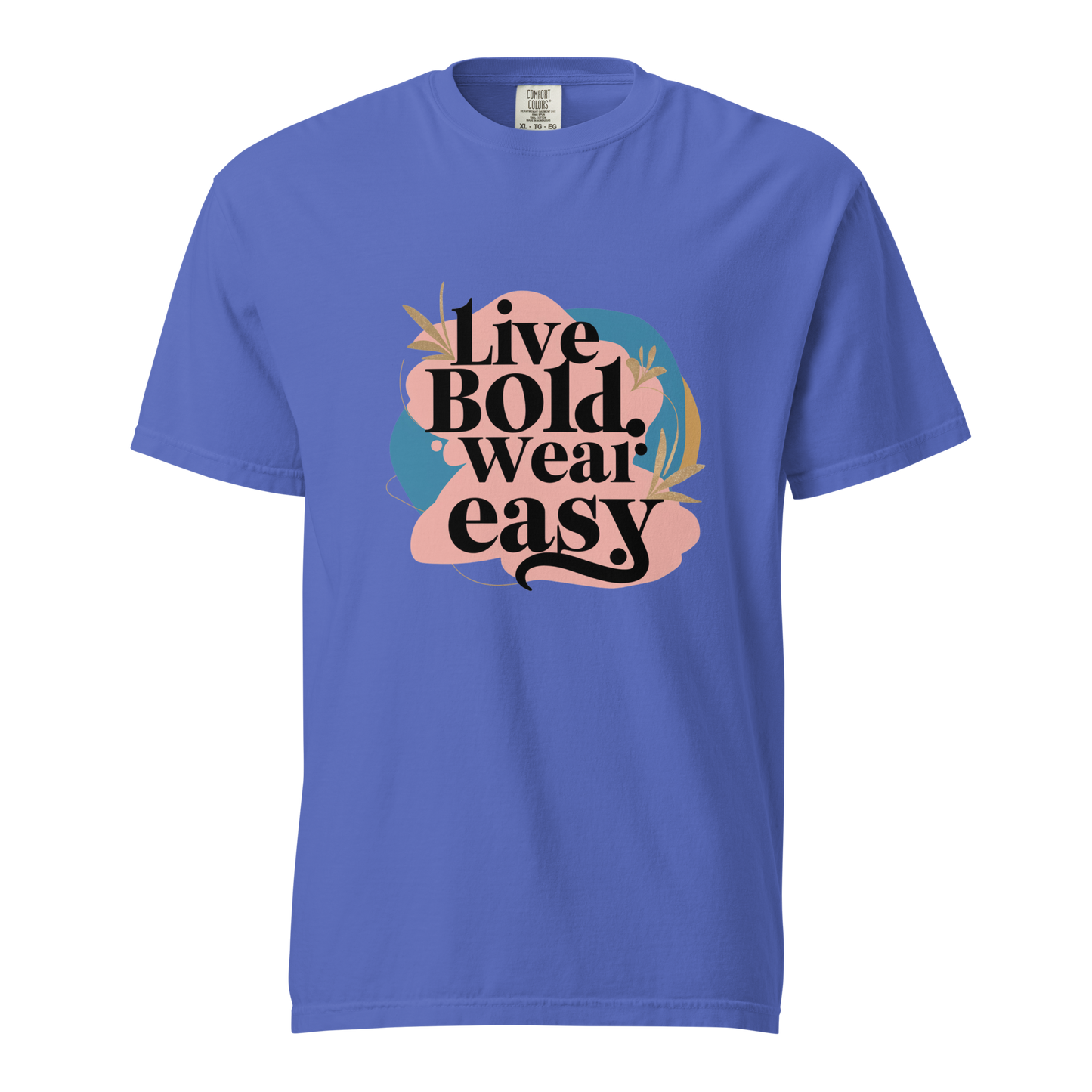 Unisex garment-dyed heavyweight t-shirt | Live Bold Wear Easy