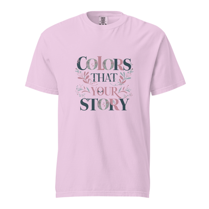 Unisex garment-dyed heavyweight t-shirt | Colors That Your Story