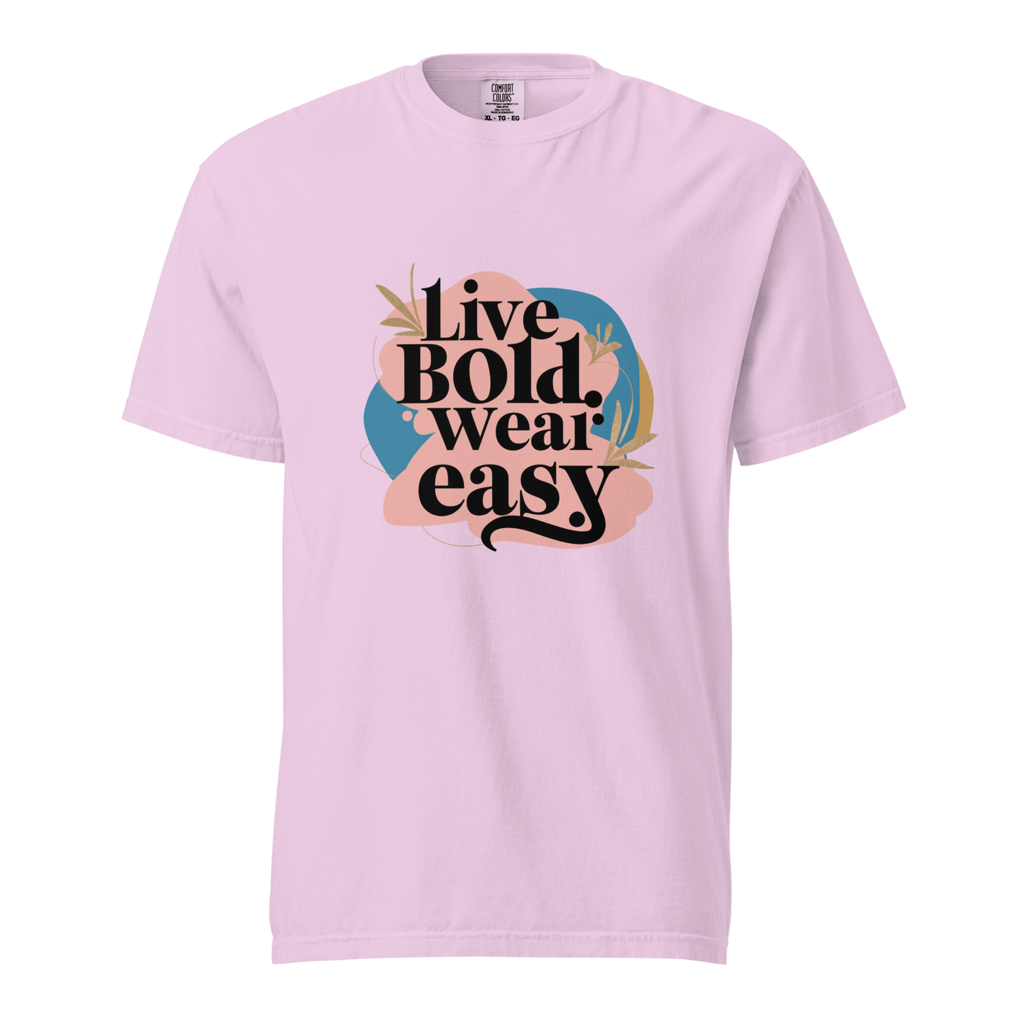 Unisex garment-dyed heavyweight t-shirt | Live Bold Wear Easy
