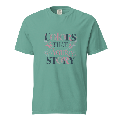 Unisex garment-dyed heavyweight t-shirt | Colors That Your Story
