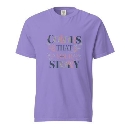 Unisex garment-dyed heavyweight t-shirt | Colors That Your Story