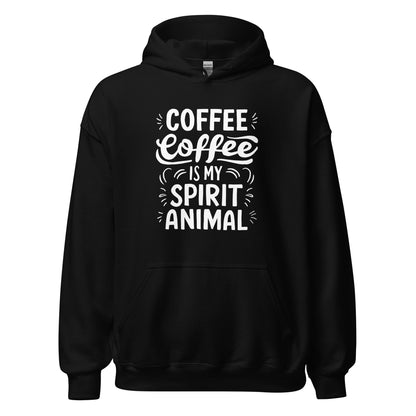 Unisex | Coffee Is My Spirit Animal - Smooth And Stylish Hoodie