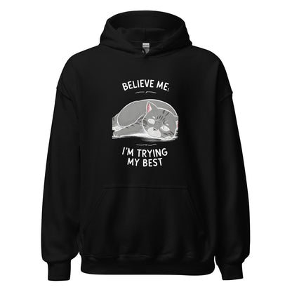 Unisex | Believe Me I'm Trying My Best - Hoodie