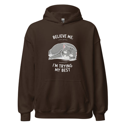Unisex | Believe Me I'm Trying My Best - Hoodie
