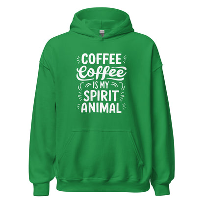 Unisex | Coffee Is My Spirit Animal - Smooth And Stylish Hoodie