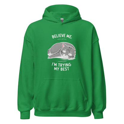 Unisex | Believe Me I'm Trying My Best - Hoodie