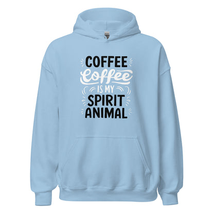 Unisex | Coffee Is My Spirit Animal - Smooth And Stylish Hoodie
