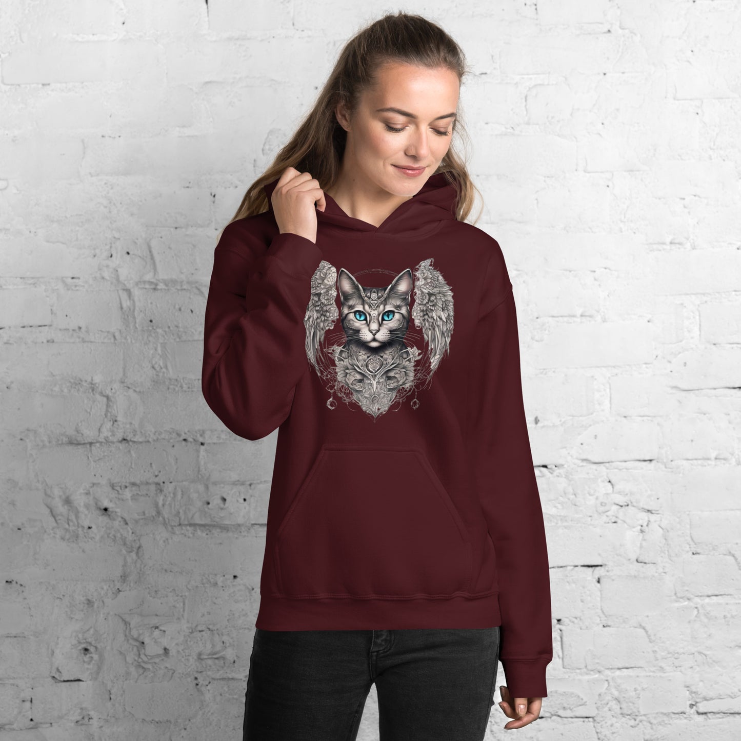 Women's | Cat With Wings Hoodie