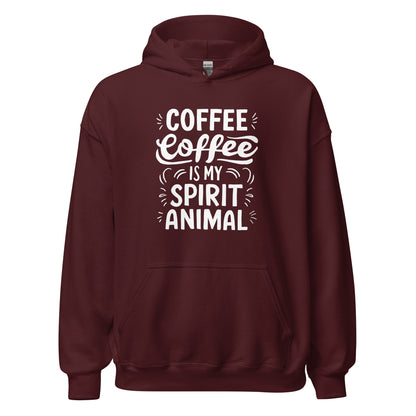 Unisex | Coffee Is My Spirit Animal - Smooth And Stylish Hoodie