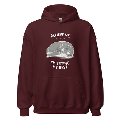 Unisex | Believe Me I'm Trying My Best - Hoodie