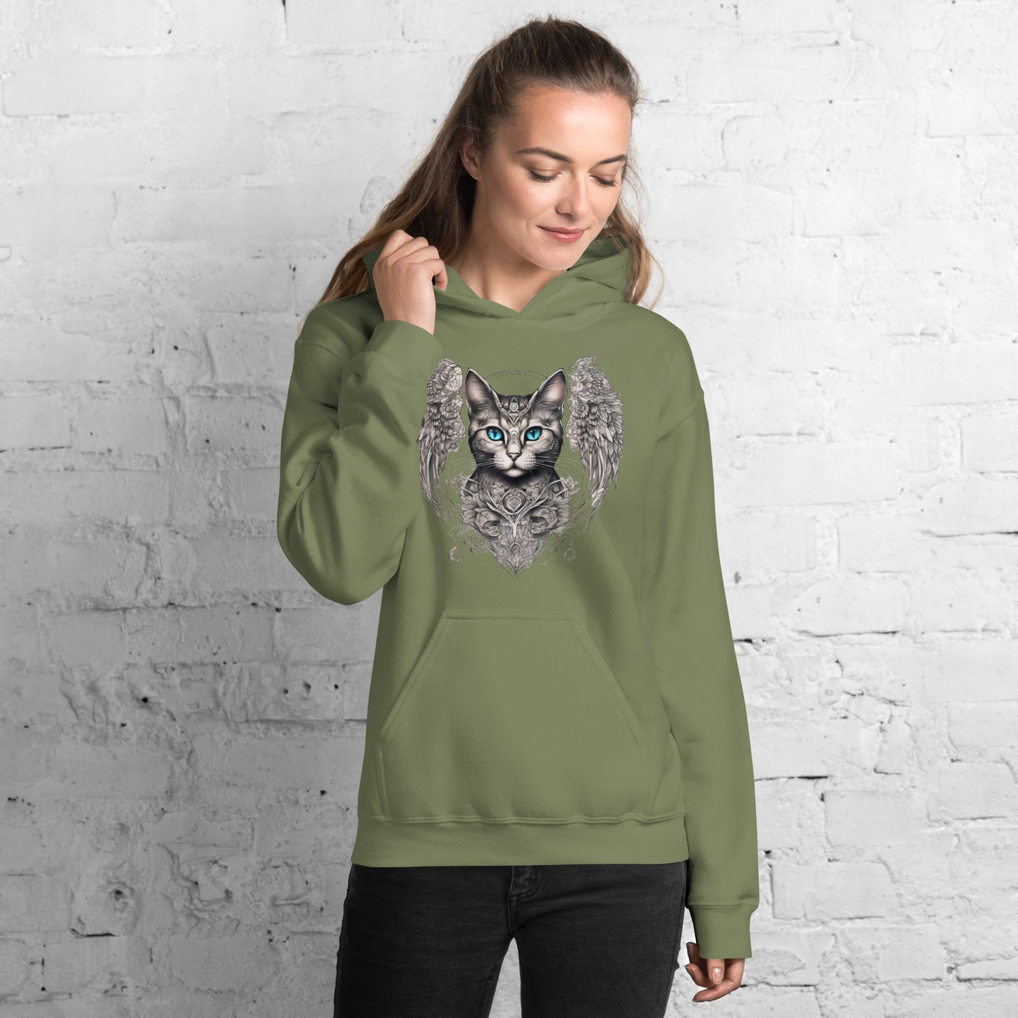 Women's | Cat With Wings Hoodie