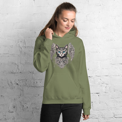 Women's | Cat With Wings Hoodie