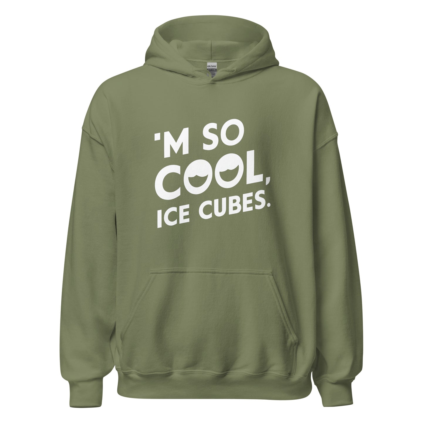 Unisex | 'M SO COOL ICE CUBES - Smooth, And Stylish Hoodie